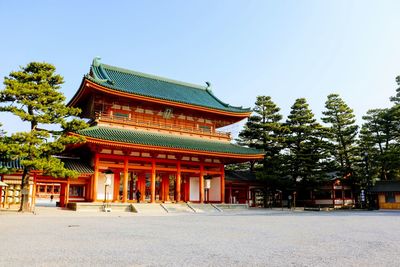 Traditional building against sky