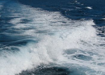 Full frame shot of sea waves