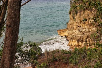 Scenic view of sea