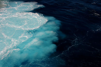 Aerial view of sea