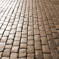 Full frame shot of cobblestone