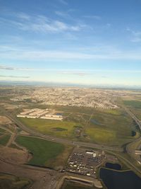 Aerial view of cityscape