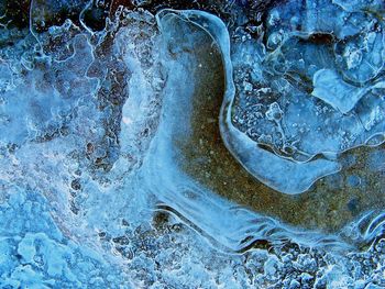 Close-up of blue water