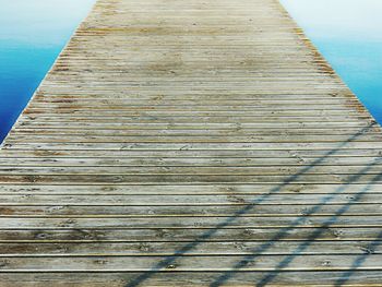 Boardwalk against sky