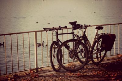 Cars parked in front of wall