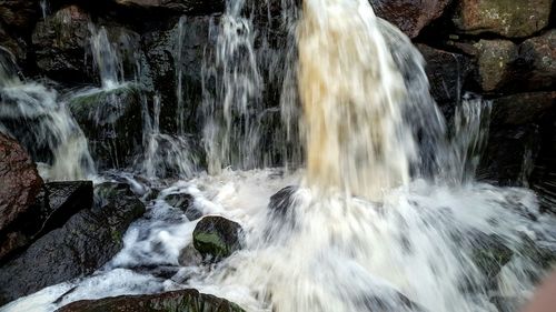 View of waterfall