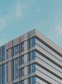 Low angle view of building against sky