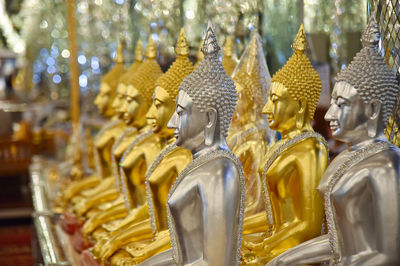 Sculpture of buddha statue in temple