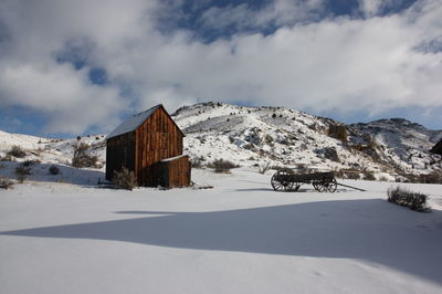 Untouched winter landscape 