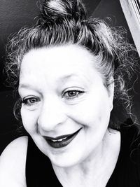 Portrait of woman smiling