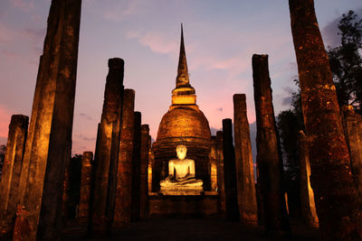 View of a temple