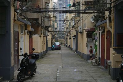 Street amidst buildings in city