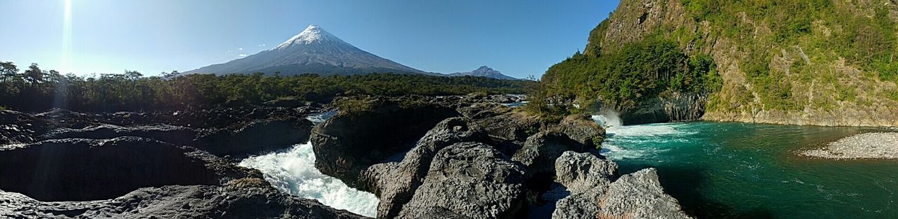 volcano, volcanic landscape, nature, landscape, beauty in nature, no people, water, mountain, outdoors, mountain peak, sky, night