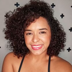 Portrait of smiling young woman