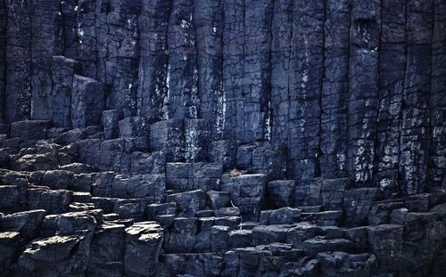 Full frame shot of rock formations