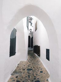 Entrance of historic building