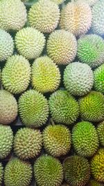 Full frame shot of fruits for sale in market