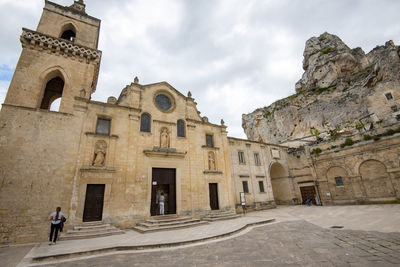 Low angle view of church