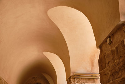 Low angle view of ceiling