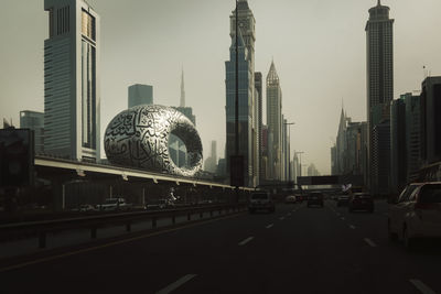 Modern buildings in city