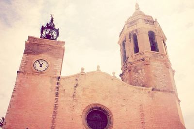 Low angle view of church