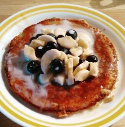 Close-up of served food