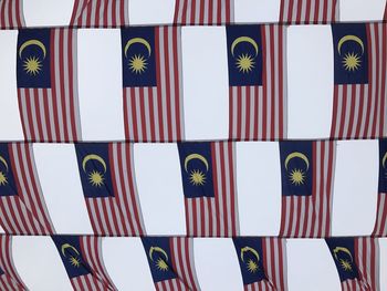 Full frame shot of multi colored flags