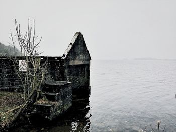 Built structure in water