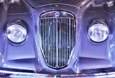 Close-up of vintage car