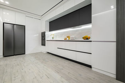Open door of home