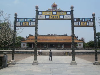 View of historical building against sky