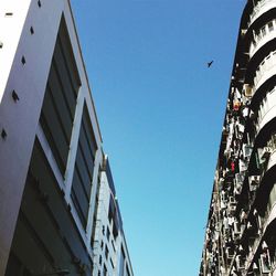 Low angle view of skyscraper