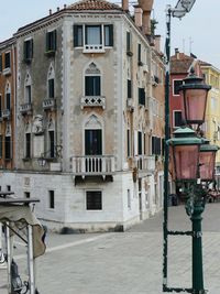 Street amidst buildings in city