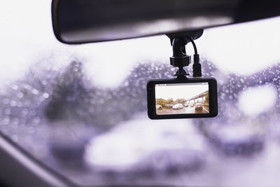 rear-view mirror