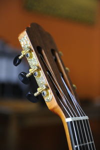 Close-up of guitar