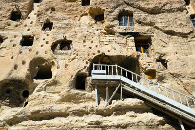 Low angle view of old ruins
