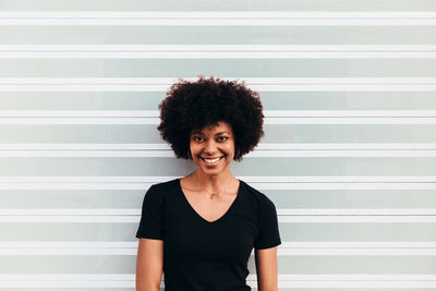 Portrait of a smiling young woman