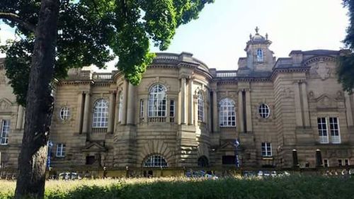 Facade of building