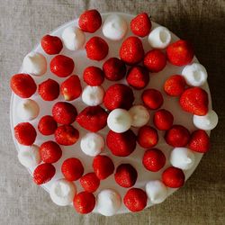 Full frame shot of red chili peppers