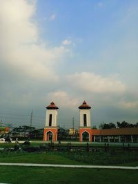 Building against sky