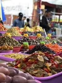 Fruits for sale in market