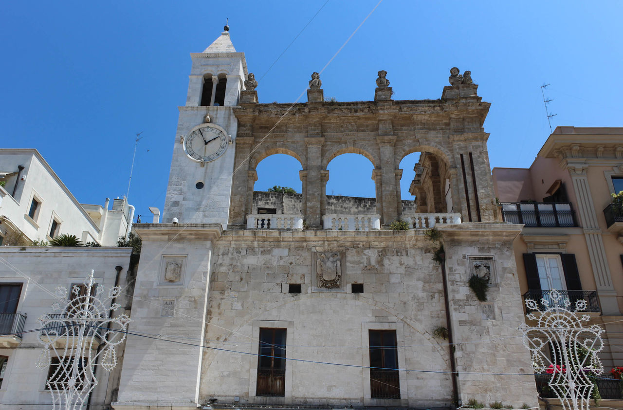 LOW ANGLE VIEW OF HISTORIC BUILDING AGAINST SKY