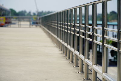 View of bridge in row