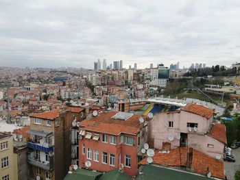 View of cityscape against sky