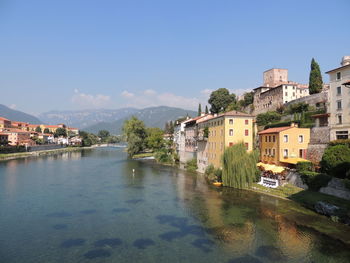 View of city at waterfront