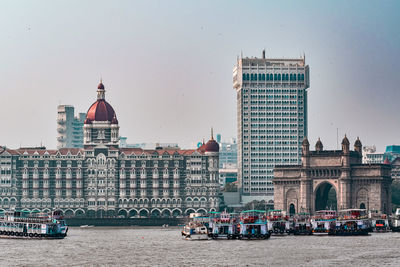 View of buildings in city