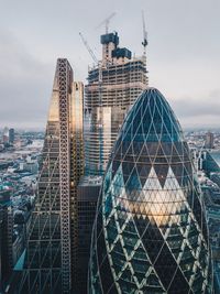 View of buildings in city