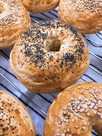 Poppy seed bagel