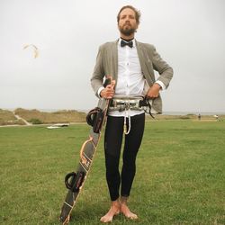 Full length of man standing on golf course