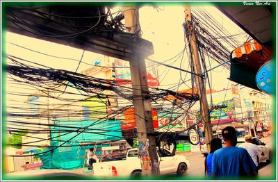 Man standing on construction site